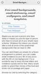 Mobile Screenshot of emailbackgrounds.com